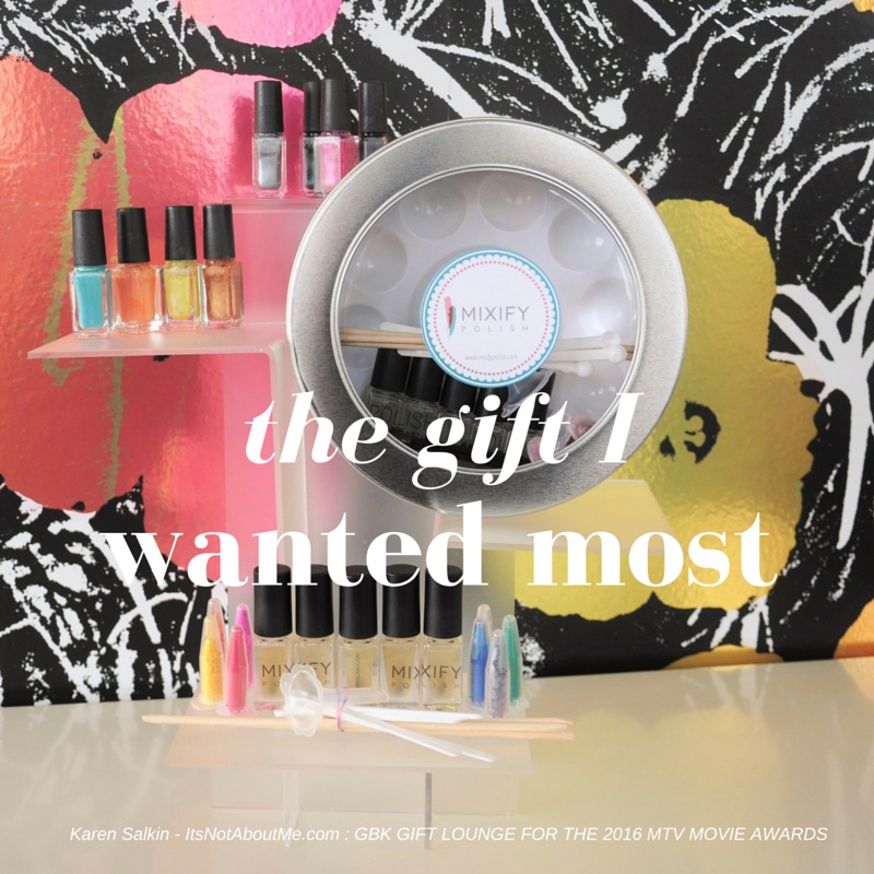 GBK GIFT LOUNGE FOR THE 2016 MTV MOVIE AWARDS by Karen Salkin of ItsNotaboutMe.com