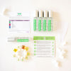 Mixify Beauty DIY perfume kit components - unscented base in spray bottles, dropper bottle fragrance