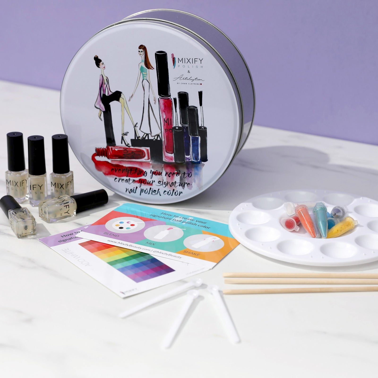 Make Your Own Nail Polish Kit Limited Edition Tin